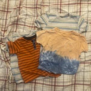 Garanimals Blue, Orange, and Tie-Dye Kids T-Shirts